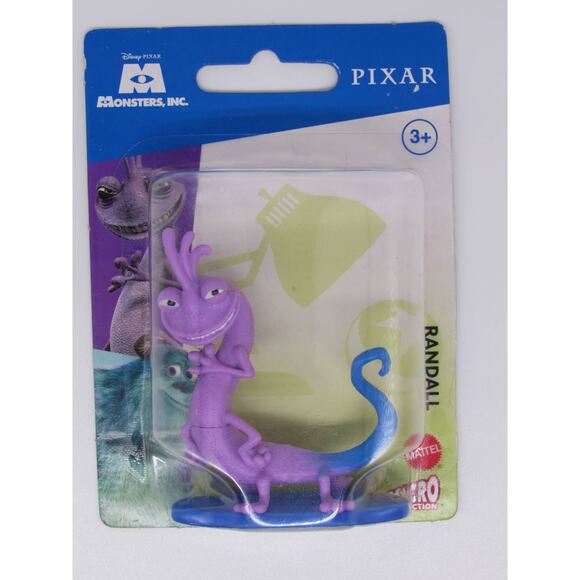NEW Randall Monsters Inc Disney Pixar Mattel Canada Micro Collection Cake Topper - Picture 1 of 12
